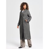 Sinsay ženski dugi kaput u hounds-tooth uzorku 709AS-90M | shoptok.hr