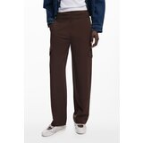 Desigual WOMEN&#39;S BROWN TROUSERS Cene