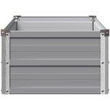  Povišeni vrtni krevet Siva 100 x 40 x 24 cm | shoptok.hr