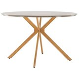 Venture Home Piazza okrugli blagovaonski stol ⌀120 cm, sivi Slike