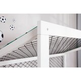 MID.YOU Nizka Postelja Soccer, Bela, Pravi Les, 90x200cm | Shoptok.si