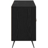  Kreveta Crni hrast 100 x 36 x 60 cm Konstruirano drvo Slike
