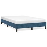 vidaXL Okvir kreveta tamnoplavi 120 x 190 cm baršunasti Cijene