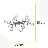  ONLI - Plafonska svetiljka LILIANA 6xE14/6W/230V | Eponuda.com