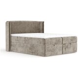 Maison de Rêve Bež boxspring postelja s prostorom za shranjevanje 160x200 cm Passion – Cene