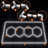  LED plafonsko svetlo LED/384W/85-265V 6500K 484x243 cm CRI 90 IP54 bela | Eponuda.com