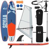  Naduvivi SUP s jedrom SCYLLA 330 x 76 x 15 cm Plava za | shoptok.hr