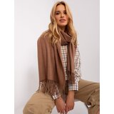 Wool Fashion Italia Scarf-AT-SZ-23185.62P-brown Cene