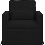 SOFA Crna 78 x 78 x 80 cm tkanina | shoptok.hr