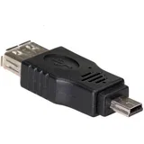ADAPTADOR USB 2.0 A PARA MINI USB B OTG PARA CONSOLES, (5000261463)