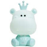 ONLI LED prigušiva dečija noćna lampica PUPPIES LED/3W/230V 25 cm nilski konj/zelena Cene