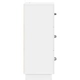  Ormar s ladicama Bijela visokog sjaja 33 x 34,5 x 87 cm | Eponuda.com