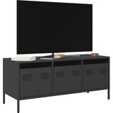  ormarić crni 101,5x39x43,5 cm hladno valjani čelik | shoptok.hr