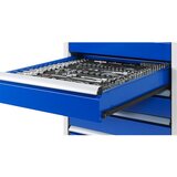 RAU Pomični predalnik, 2 predala, višina predalov 1 x 150/180 mm | Shoptok.si