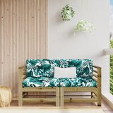 Maison Chic Vrtni kotni kavč - Zunanji kavči 2 kosa impregnirana borovina, (22040767) | Shoptok.si