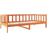  Konstrukcija postelje z vzglavjem Voskast rjav 90 x 190 cm, (5000121054) | Shoptok.si