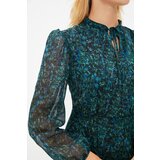 Trendyol Green Patterned Ruffle Dress | shoptok.hr