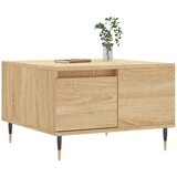  Stolić za kavu boja hrasta 55x55x36,5 cm konstruirano drvo | shoptok.hr
