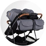 Chipolino 2u1 Kombinovana kolica za blizance Duo Smart i-Size Slike