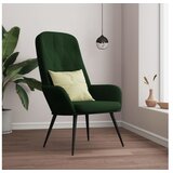  Stolica za opuštanje tamnozelena baršunasta | shoptok.hr
