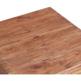  Stolić za kavu 53 x 50 x 50 cm od masivnog drva mahagonija | shoptok.hr