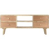 Furnova TV omarica 110x30x45 cm trden mangov les, (21924415) | Shoptok.si