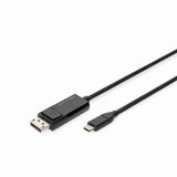 Digitus DisplayPort / USB-C® priključni kabel DisplayPort utikač, USB-C® utikač 2 m crna AK-300334-020-S pozlaćeni kontakti USB-C® Display kabel u