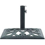 vidaXL stojalo za senčnik zeleno 12 kg 49 cm lito železo | Shoptok.si