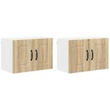vidaXL Stenska kuhinjska omarica 2 pcs Sonoma hrast 60 x 31 x 40 cm | Shoptok.si