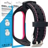 Beline MI BAND 6/5 SPORT ČRNA/ROZA ČRNA/ROZA ZA PAMETNI PAS, (22069461) Cene