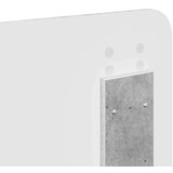  Uzglavlje s uzglavljem Betonski sivi 200 cm Konstruirano drvo | shoptok.hr