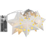 Tutumi Svjetla za božićno drvce Garland LED papirnate zvijezde CD008 | shoptok.hr