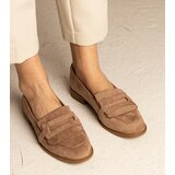Gemre Brown women's classic eco-suede loafers Laiza | shoptok.hr