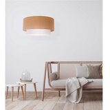  Duolla - Luster na sajli BOHO 1x E27/40W/230V, prečnik 45 cm, bež/bela | Eponuda.com