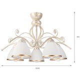 Brilagi LED plafonski luster ANTICO 5xE27/60W/230V 3000K bela patina | Eponuda.com