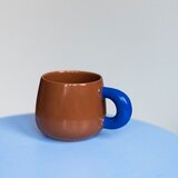ONA Tamno smeđa šalica od new china bone porculana 470 ml Coco – | shoptok.hr