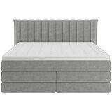 Premium Living Postelja Boxspring Lina, Siva, 180x200 | Shoptok.si