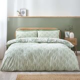 Catherine Lansfield Zelena enojna posteljnina 135x200 cm Forest Blossom – | Shoptok.si