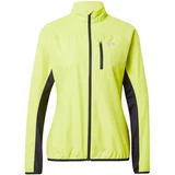New Line Sportska jakna neonsko žuta / crna