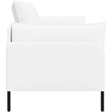 SOFA za dvije osobe Bijela 188 x 81 x 89 cm Tkanina | shoptok.hr