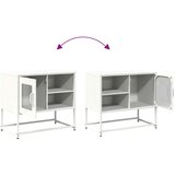 vidaXL TV omarica bela 68x39x60,5 cm jeklo | Shoptok.si