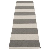 Pappelina antracitno siv/kremno bel zunanji in notranji tekač 70x225 cm bob charcoal linen – Cene