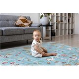 Nukido sklopiva dvostrana pjenasta podloga 200 x 180 x 1 cm ocean/zemlja | shoptok.hr