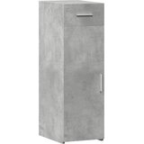  Komoda siva boja betona 30x42,5x93 cm od konstruiranog drva | shoptok.hr