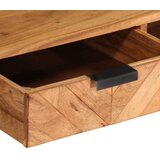  Stolić za kavu 110 x 55 x 40 cm od masivnog bagremovog drva | shoptok.hr