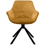 MID.YOU NASLANJAČ, tekstil gorčično rumena | Shoptok.si