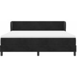  Krevet s opruga kutije s uzglavljem Crna 180 x 200 cm Baršun | shoptok.hr