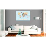  Slika - World Map: Travel with Me 120x80 | shoptok.hr