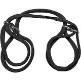 Doc Johnson Japanese Style Bondage Cotton Cuffs Wrist or Ankle Black Cijene