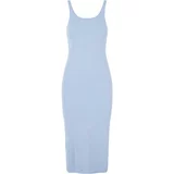 DEF Women's dress LONG - blue